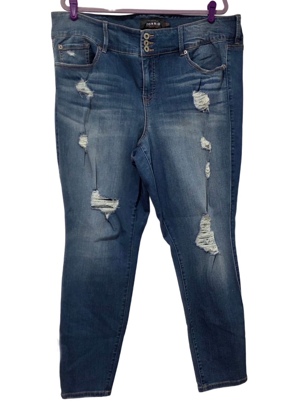 Torrid Jegging Skinny High-Rise Jean - Picture 2 of 7